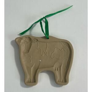 Retired 1986 Brown Bag Cookie Art Hill Design COW Cookie Mold Farm
